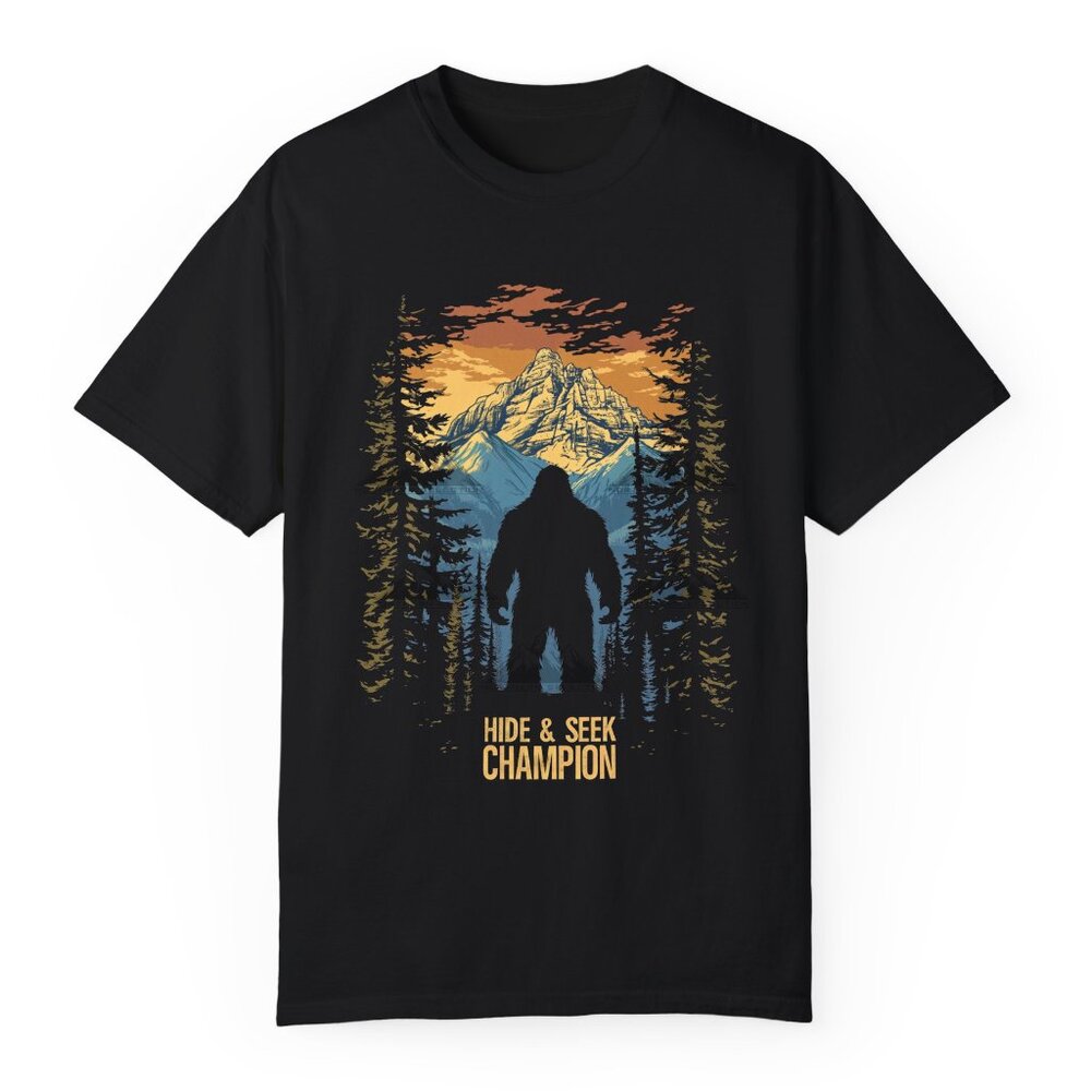 Bigfoot Hide and Seek Champion - T-Shirt
